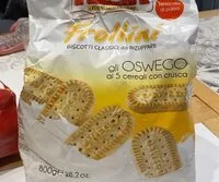 Mängden socker i Frollini