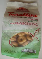 Mängden socker i Tarallini con peperoncino