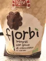 Mängden socker i Fiorbì integrali con gocce di cioccolato