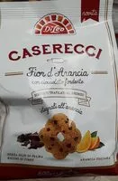 Mängden socker i Caserecci fior d'arancia
