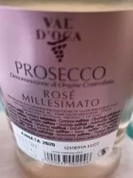 Mängden socker i Prosecco rose'