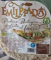 Mängden socker i Piadina biologica sfogliata al farro