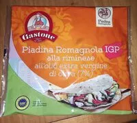 Mängden socker i Piadina Romagnola IGP
