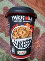 Mängden socker i Saikebon noodles yakisoba manzo