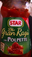 Mängden socker i Gran ragù con polpette