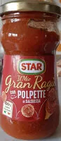 Mängden socker i Gran Ragú Star