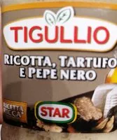Mängden socker i Ricotta, tartufo e pepe nero