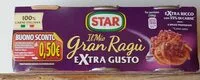 Mängden socker i Gran ragù star extragusto