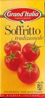 Mängden socker i Soffrito tradizionale