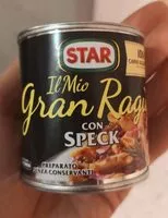 Mängden socker i IL MIO GRAN RAGÙ CON SPECK