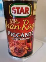 Mängden socker i Il mio gran ragù piccante