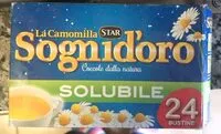 Mängden socker i camomilla solubile