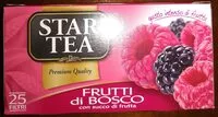 Mängden socker i Star tea premium quality - Frutti di bosco