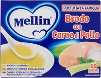 Mängden socker i Brodo con carne dI Pollo bustine monodose