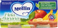 Mängden socker i Mela banana omogeneizzato