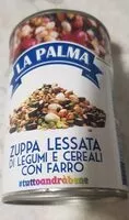 Mängden socker i Zuppa Lessata legumi e cereali con farro