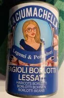Mängden socker i Fagioli Borlotti lessati