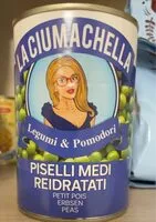 Mängden socker i Piselli medi reidratati