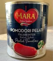 Mängden socker i Pomodori Pelati