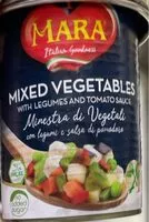 Mängden socker i Minestra di Vegatali