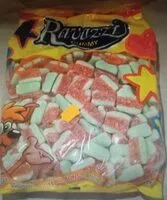 Mängden socker i Caramelle gommose morbide al gusto di anguria