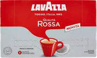 Mängden socker i Qualità rossa caffè cialde ese