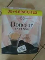 Mängden socker i Carte d'or intense
