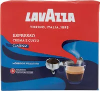 Mängden socker i Crema e gusto classico espresso caffè macinato