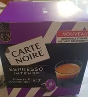 Mängden socker i Café en capsule individuelle.