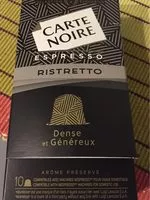 Mängden socker i Ristretto espresso