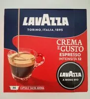 Mängden socker i Lavazza Crema e Gusto