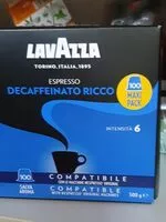 Mängden socker i Caffe decaffeinato