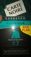 Mängden socker i Espresso classique
