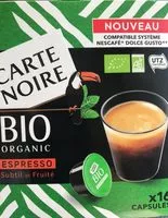 Mängden socker i Café 100% arabica bio en capsule