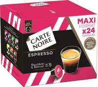 Mängden socker i ESPRESSO N°5 100% ARABICA
