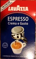 Mängden socker i Crema e gusto classico espresso caffè macinato cialde ese