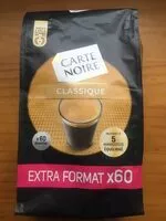 Mängden socker i Carte noire dosette