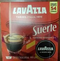 Mängden socker i Lavazza Suerte