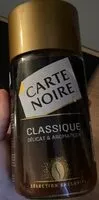 Mängden socker i Café soluble classique