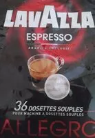 Mängden socker i Lavazza expresso allegro