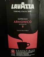 Mängden socker i Espresso Armonico Intensità 8