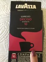 Mängden socker i Espresso Deciso Intensità 10