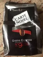 Mängden socker i Café en grains Espresso 9 Carte Noire