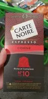 Mängden socker i Expresso corsé