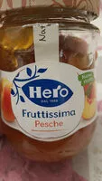Mängden socker i Hero fruttissima Pesche