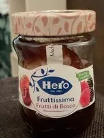 Mängden socker i fruttissima frutti di bosco