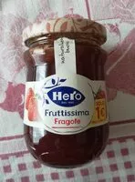 Mängden socker i Marmellata Hero Fruttissima Fragole