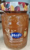 Mängden socker i Hero albicocche di stagione