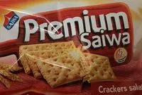 Mängden socker i Premium Saiwa Crackers Salati