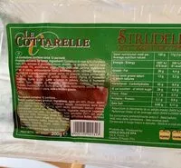 Mängden socker i Strudelini alla confettura di mele